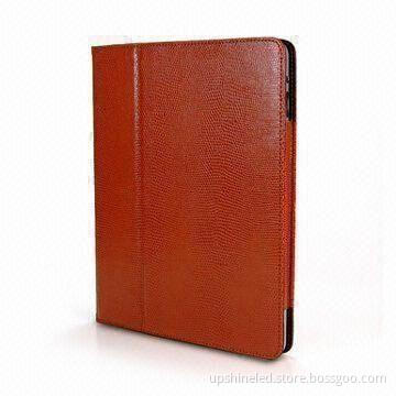 Fashionable Case for Apple's iPad, with Back Dock Kickstand for Handsfree Viewing